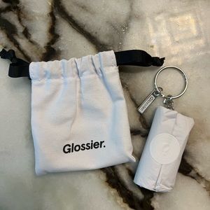 glossier keychain brand new in original packaging rare